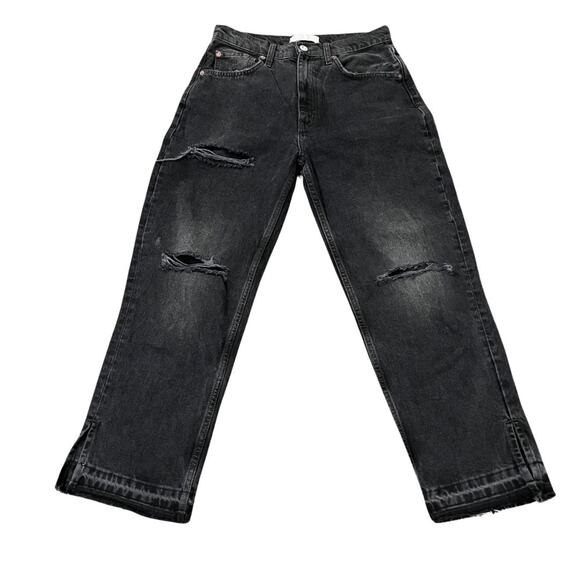 Free People We the Free Distressed Jeans Size 27 - Picture 1 of 7